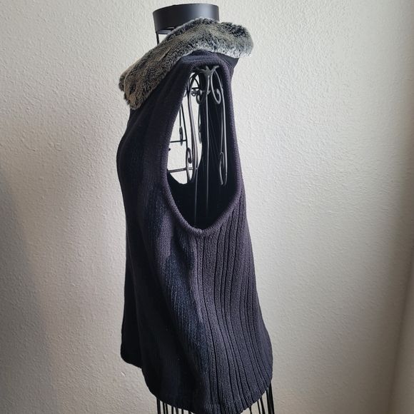 Haley Reserve Vest Faux Collar Full Zip Size M - Picture 15 of 15